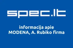 MODENA, A. Rubiko firma | spec.lt