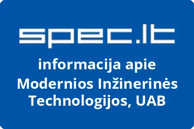 Modernios inžinerinės technologijos, UAB