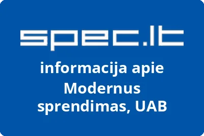 Modernus sprendimas, UAB