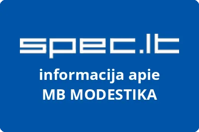 MODESTIKA, MB | spec.lt