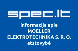 MOELLER ELEKTROTECHNIKA S. R. O. atstovybė