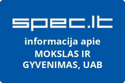 MOKSLAS IR GYVENIMAS, UAB