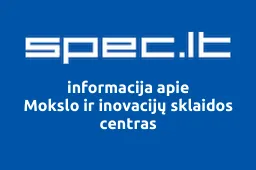Mokslo ir inovacijų sklaidos centras iliustracija