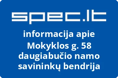 Mokyklos g. 58 daugiabučio namo savininkų bendrija