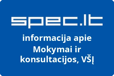 Mokymai ir konsultacijos, VŠĮ