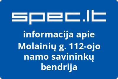 Molainių g. 112ojo namo savininkų bendrija