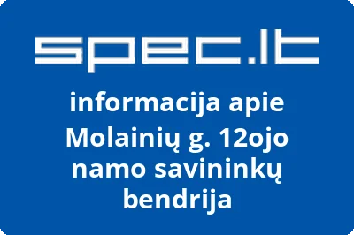 Molainių g. 12ojo namo savininkų bendrija
