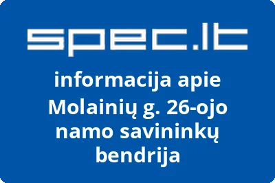 Molainių g. 26ojo namo savininkų bendrija