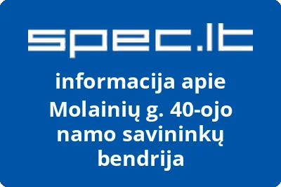 Molainių g. 40-ojo namo savininkų bendrija