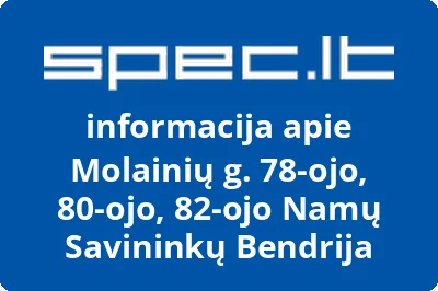 Molainių g. 78ojo, 80ojo, 82ojo namų savininkų bendrija