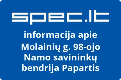 Molainių g. 98-ojo Namo savininkų bendrija Papartis