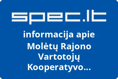 Molėtų Rajono Vartotojų Kooperatyvo Darbuotojų Profesinė Sąjunga | spec.lt