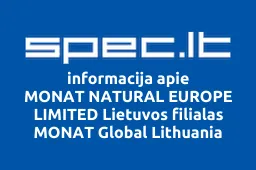 MONAT NATURAL EUROPE LIMITED Lietuvos filialas MONAT Global Lithuania | spec.lt