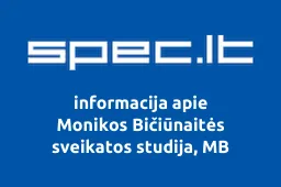Monikos Bičiūnaitės sveikatos studija, MB | spec.lt