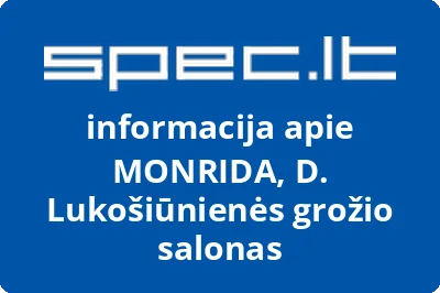 MONRIDA, D. Lukošiūnienės grožio salonas