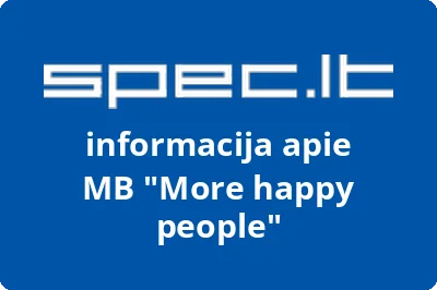 More happy people, MB | spec.lt