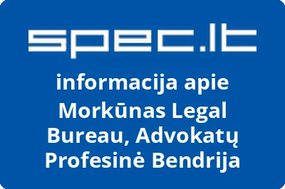 Morkūnas Legal Bureau, Advokatų Profesinė Bendrija