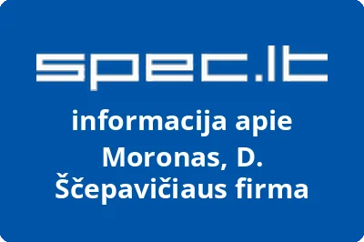 D. Ščepavičiaus firma Moronas