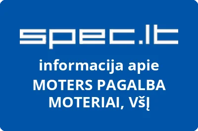 Moters pagalba moteriai, VŠĮ