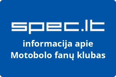 Motobolo fanų klubas | spec.lt