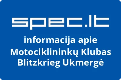 Motociklininkų klubas BLITZKRIEG UKMERGĖ | spec.lt