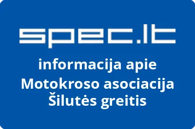 Motokroso asociacija Šilutės greitis | spec.lt
