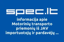 Motorinių transporto priemonių iš JAV importuotojų ir pardavėjų asociacija iliustracija