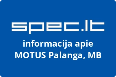 MOTUS Palanga, MB | spec.lt