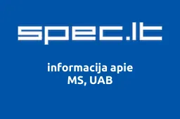 MS, UAB | spec.lt