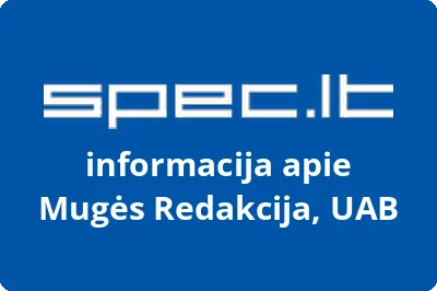 Mugės redakcija, UAB | spec.lt