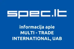 MULTI - TRADE INTERNATIONAL, UAB