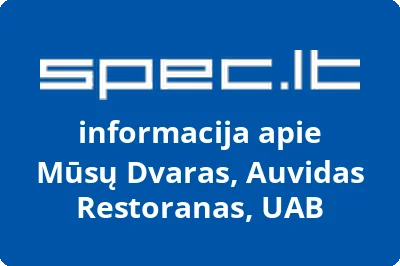 Auvidas, UAB | spec.lt