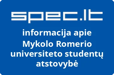 Mykolo Romerio universiteto studentų atstovybė