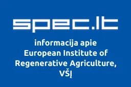 European Institute of Regenerative Agriculture, VŠĮ | spec.lt