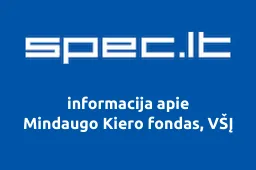 Mindaugo Kiero fondas, VŠĮ | spec.lt