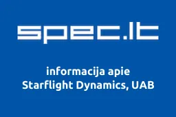 Starflight Dynamics, UAB | spec.lt
