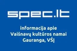 Vaišnavų kultūros namai Gauranga, VŠĮ | spec.lt