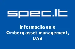Omberg asset management, UAB | spec.lt