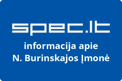 N. Burinskajos įmonė