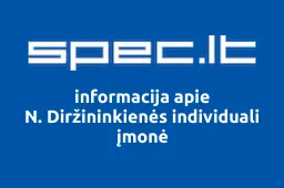 N. Diržininkienės individuali įmonė | spec.lt
