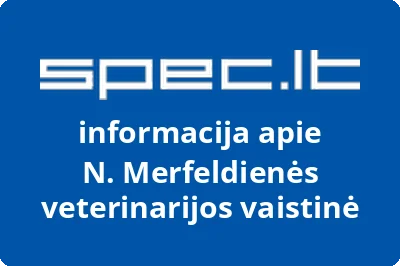 Nijolės Merfeldienės veterinarinė vaistinė