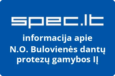 N.O. Bulovienės dantų protezų gamybos, IĮ
