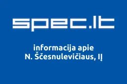 N. Ščesnulevičiaus, IĮ | spec.lt