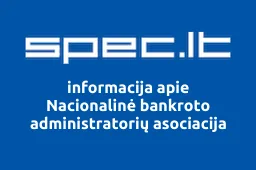 Nacionalinė bankroto administratorių asociacija iliustracija