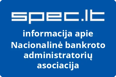 Nacionalinė bankroto administratorių asociacija