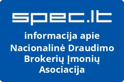 Nacionalinė Draudimo Brokerių Įmonių Asociacija