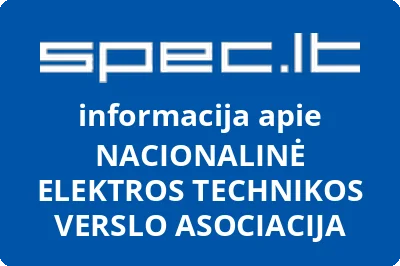 NACIONALINĖ ELEKTROS TECHNIKOS VERSLO ASOCIACIJA