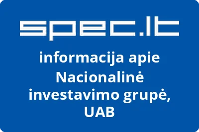Nacionalinė investavimo grupė, UAB