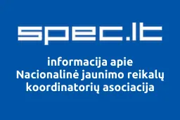 Nacionalinė jaunimo reikalų koordinatorių asociacija | spec.lt