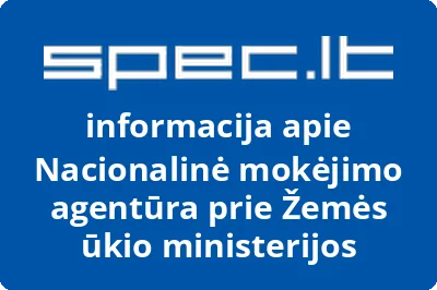Nacionalinė mokėjimo agentūra prie Žemės ūkio ministerijos